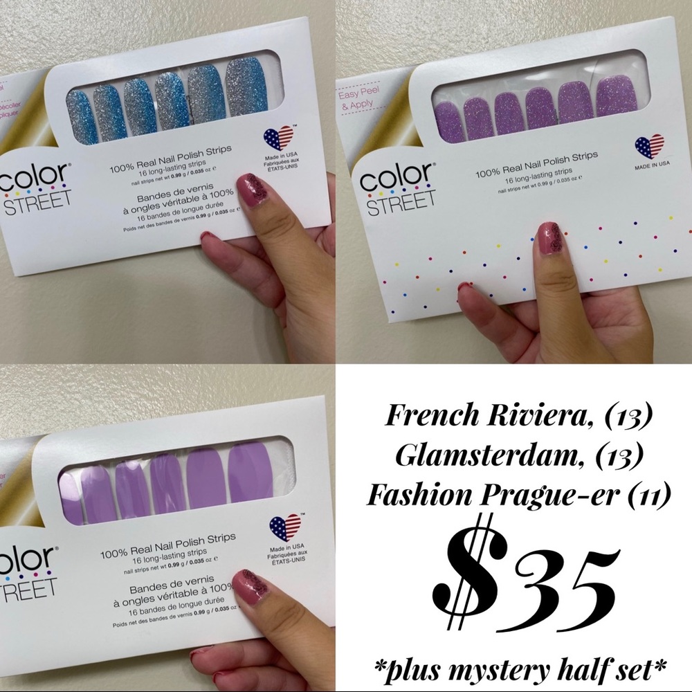 ❌ SOLD ❌ Color Street Bundle ~NWT~